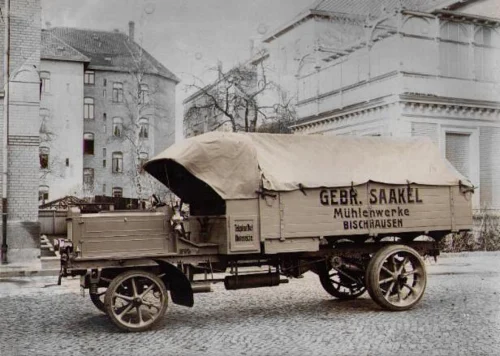 Historischer Lastwagen