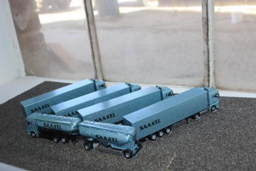 Miniatur-Fuhrpark als Geschenk