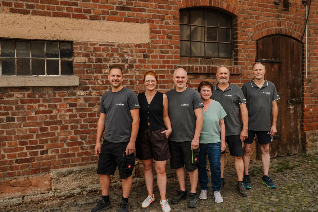 Familie und Team Saakel